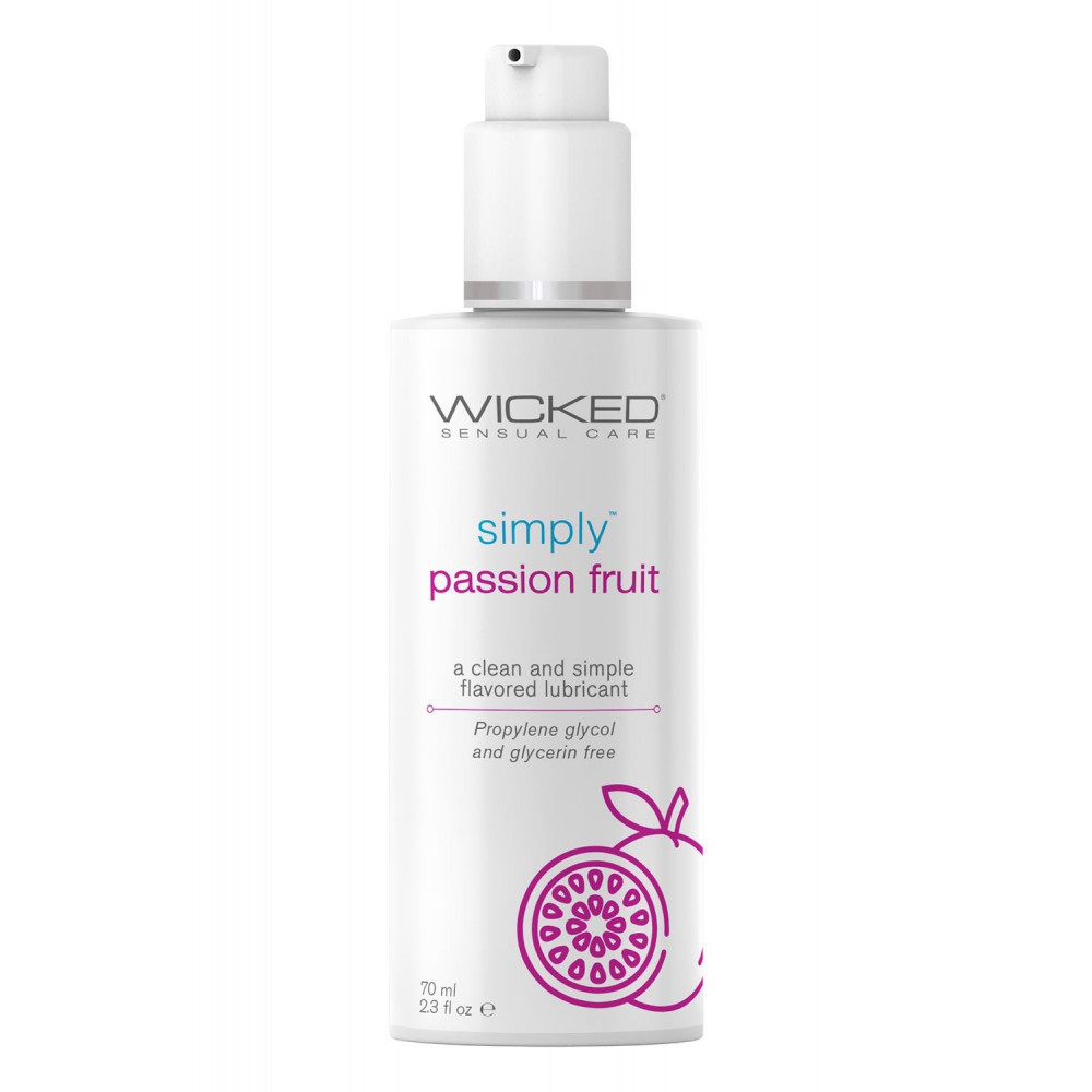 Лубриканты - Лубрикант Wicked Sensual Care на водной основе Маракуйя 70 ML