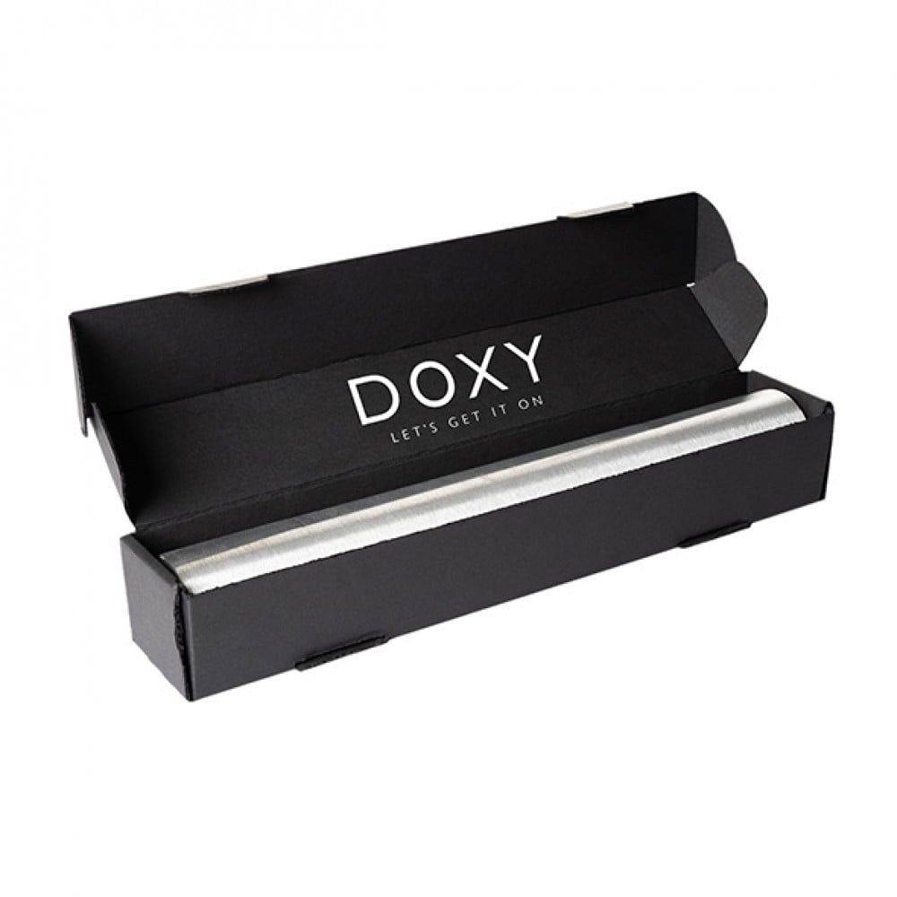 Секс игрушки - Массажер-микрофон Doxy Die Cast 3R Wand Vibrator Tiger, тигровый 7