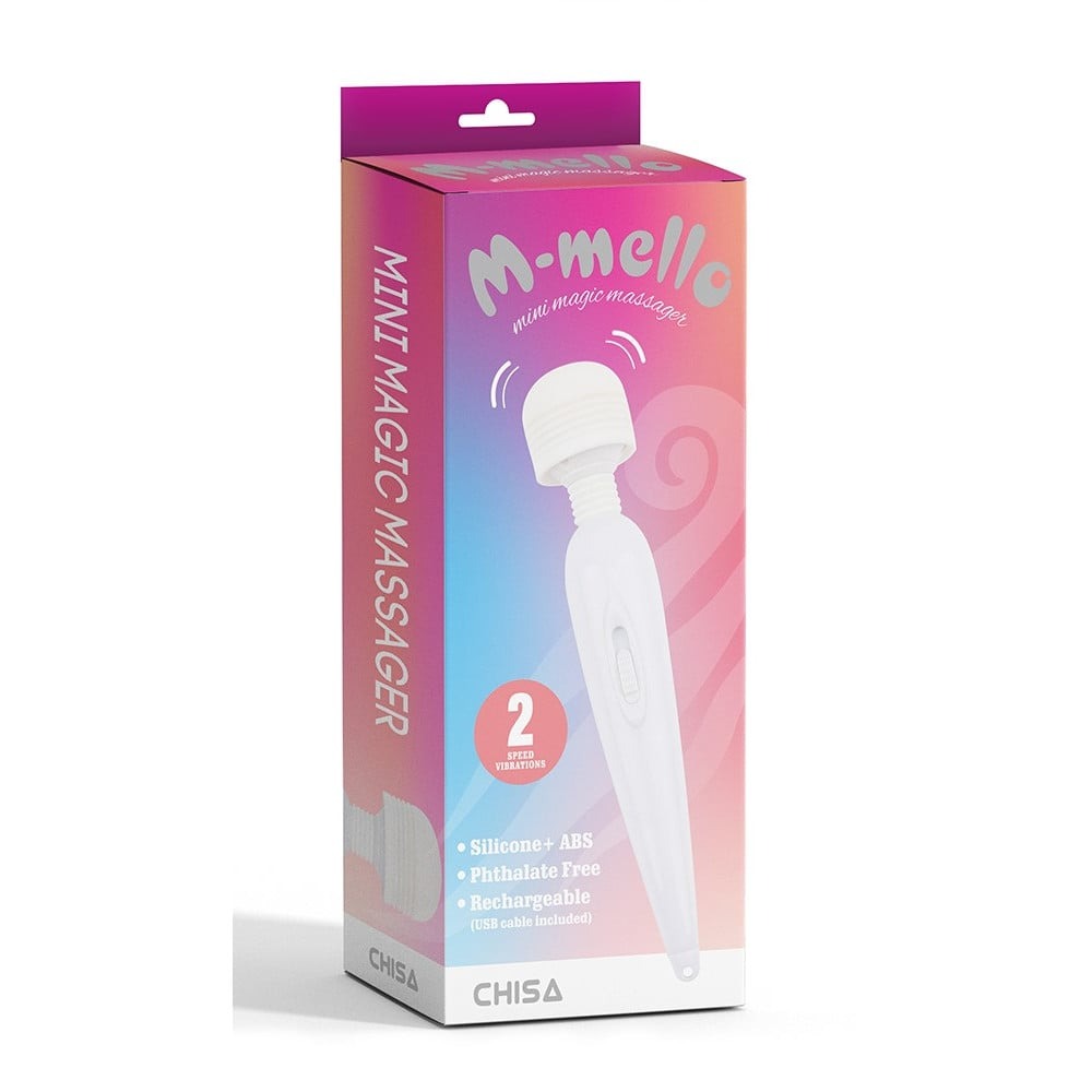 Секс игрушки - Мини-вибратор микрофон Chisa M-Mello, белый 2