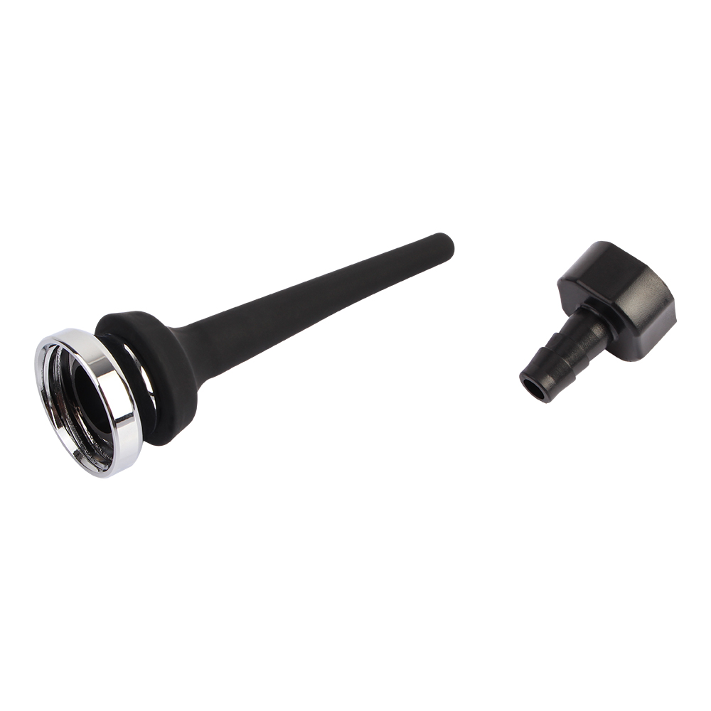 Секс игрушки - Насадка на анальный душ коническая Chisa Black Mont, черная 2