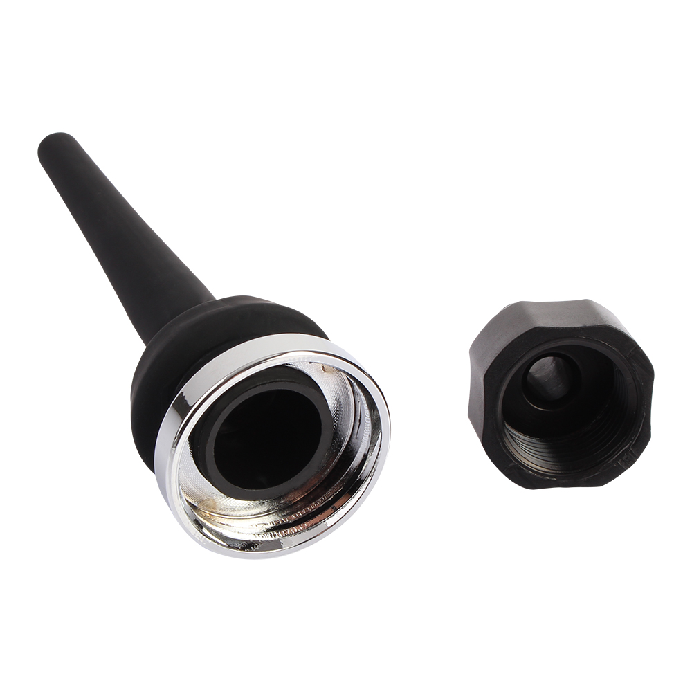 Секс игрушки - Насадка на анальный душ коническая Chisa Black Mont, черная 4