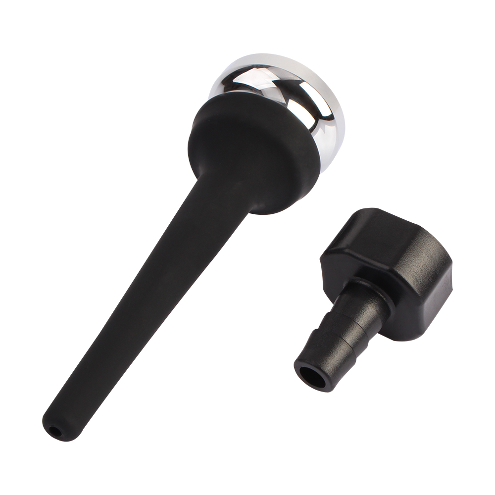 Секс игрушки - Насадка на анальный душ коническая Chisa Black Mont, черная 5