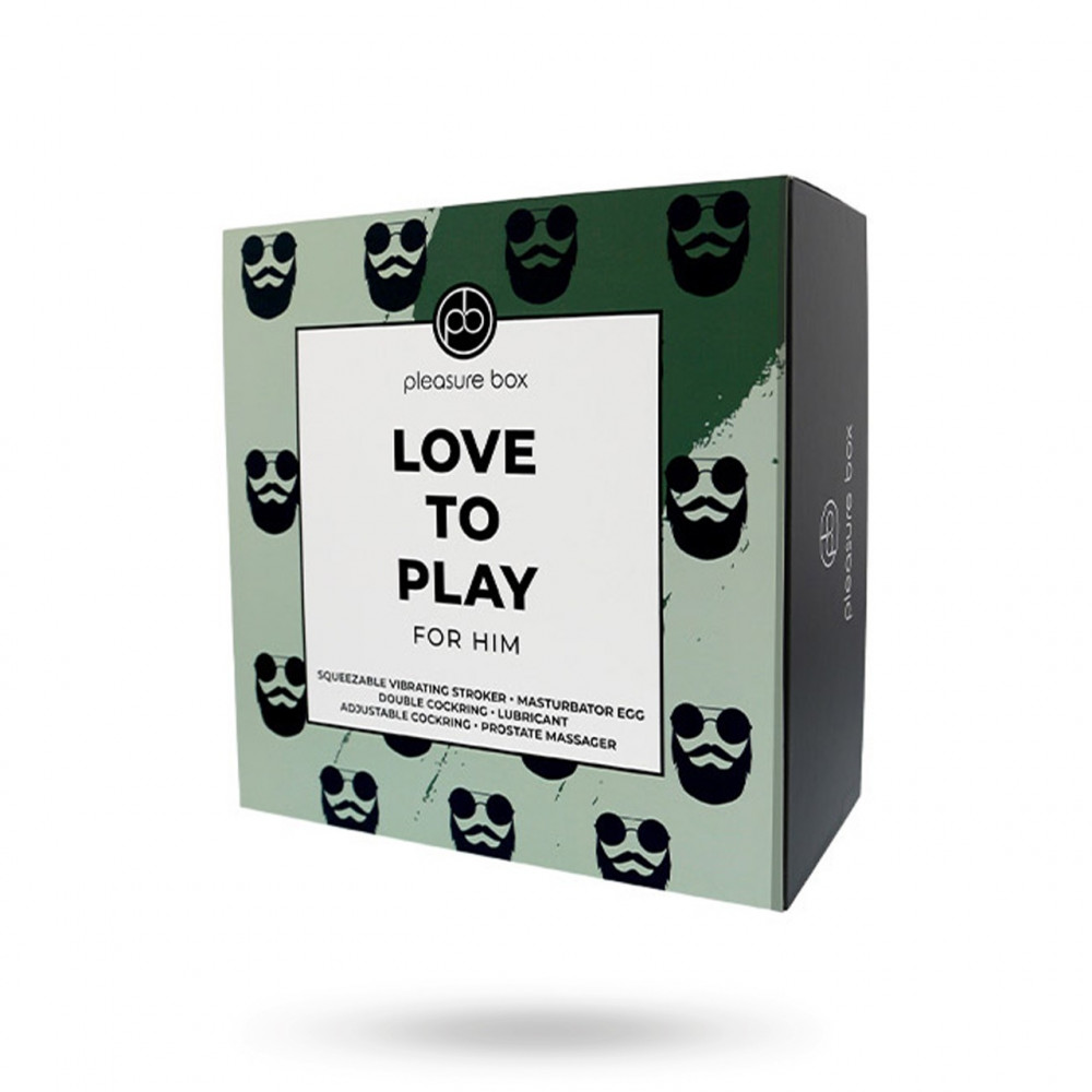Секс игрушки - Подарочный набор для мужчины Dreamtoys Love To Play For Him 6 предметов, зеленый 8