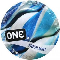Презерватив оральный One FlavorWaves Освежающая мята ( цена за 5 шт)
