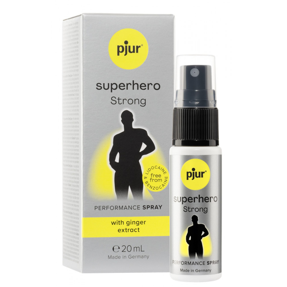 Лубриканты - Пролонгатор спрей для мужчин Pjur Superhero Performance Spray, 20 мл