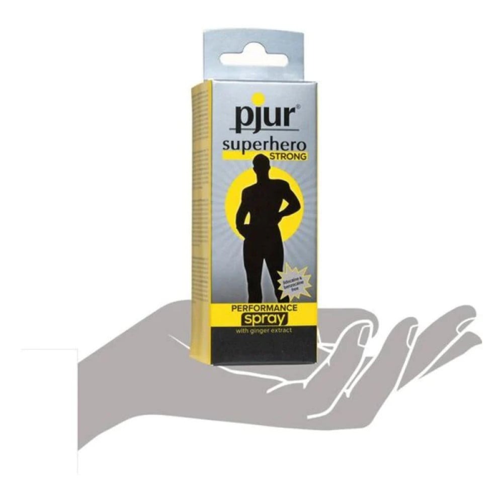 Лубриканты - Пролонгатор спрей для мужчин Pjur Superhero Performance Spray, 20 мл 2