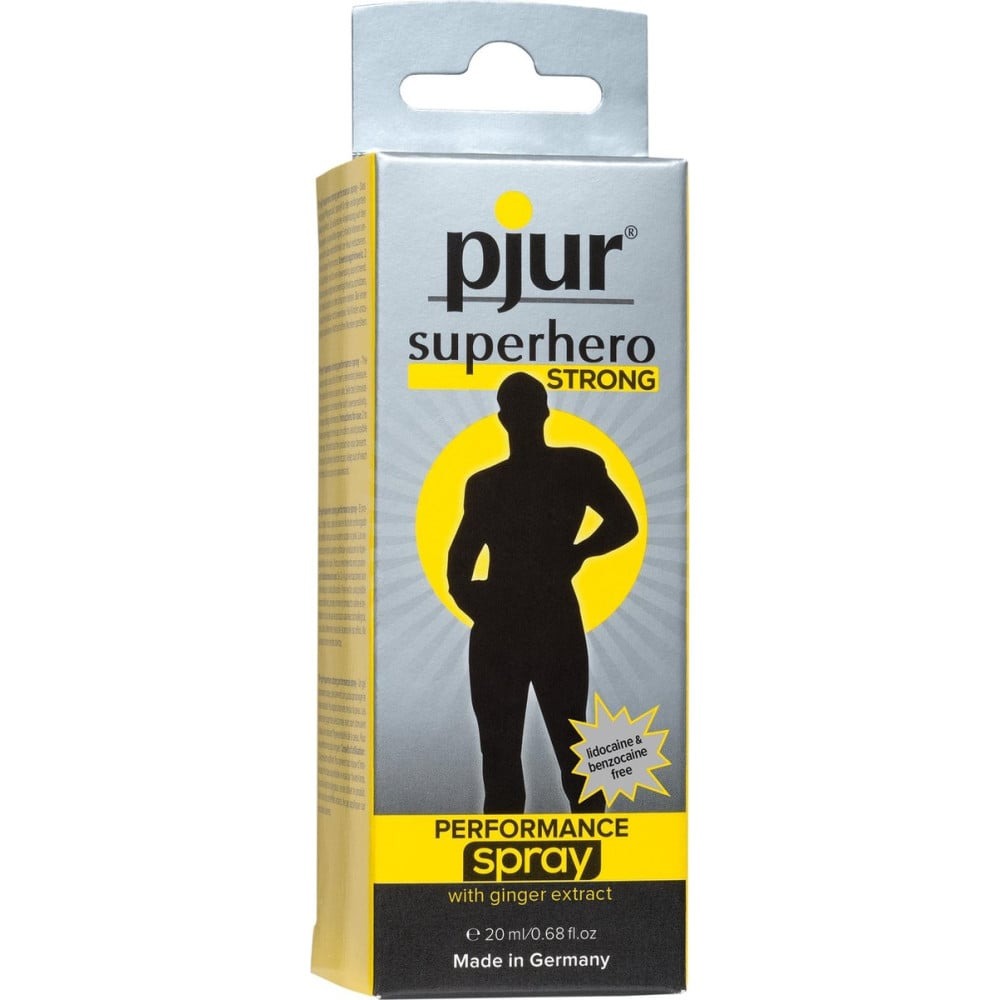Лубриканты - Пролонгатор спрей для мужчин Pjur Superhero Performance Spray, 20 мл 3