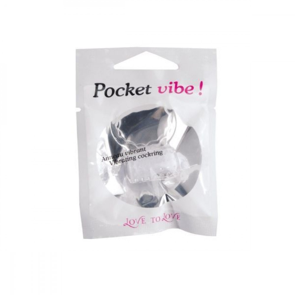 Эрекционные кольца с вибрацией - Эрекционное кольцо Love To Love POCKET VIBE 1
