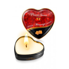 Массажная свеча-сердечко Plaisirs Secrets Caramel (35 мл)