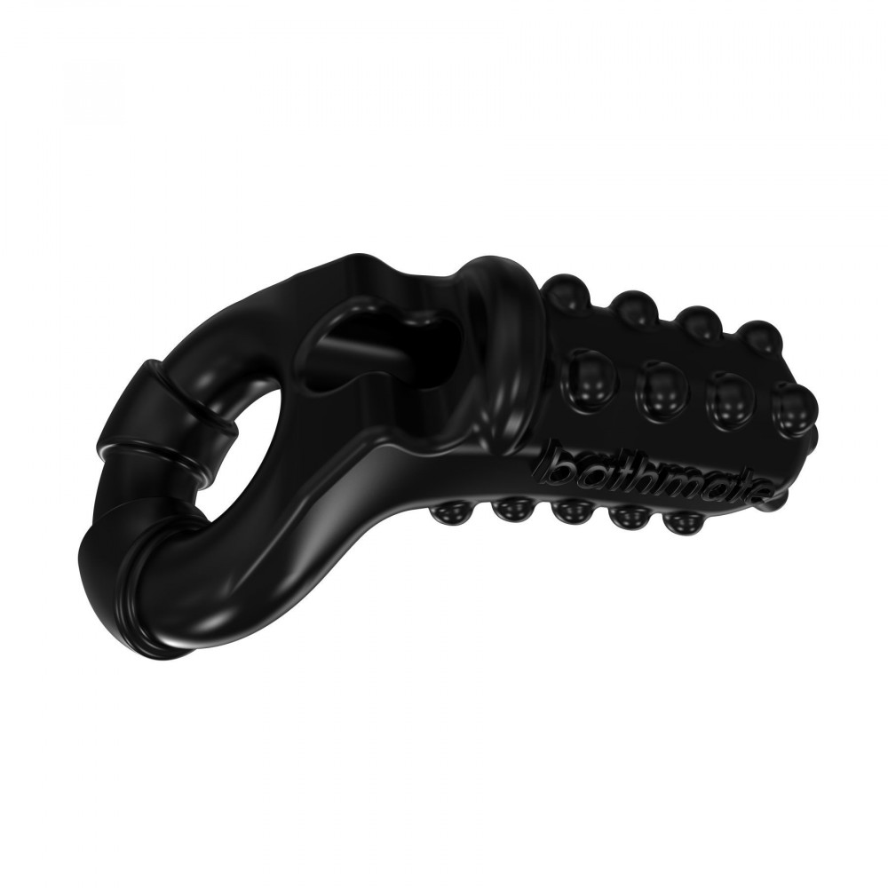 Эрекционные кольца с вибрацией - Эрекционное виброкольцо Bathmate Vibe Ring Tickle со большим стимулятором клитора или яичек 3