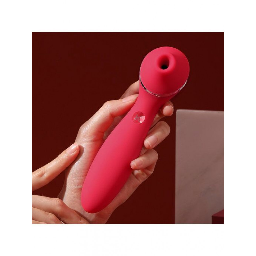 Вибраторы вакуумные - Вакуумный вибратор KISTOY Polly Plus Red 1