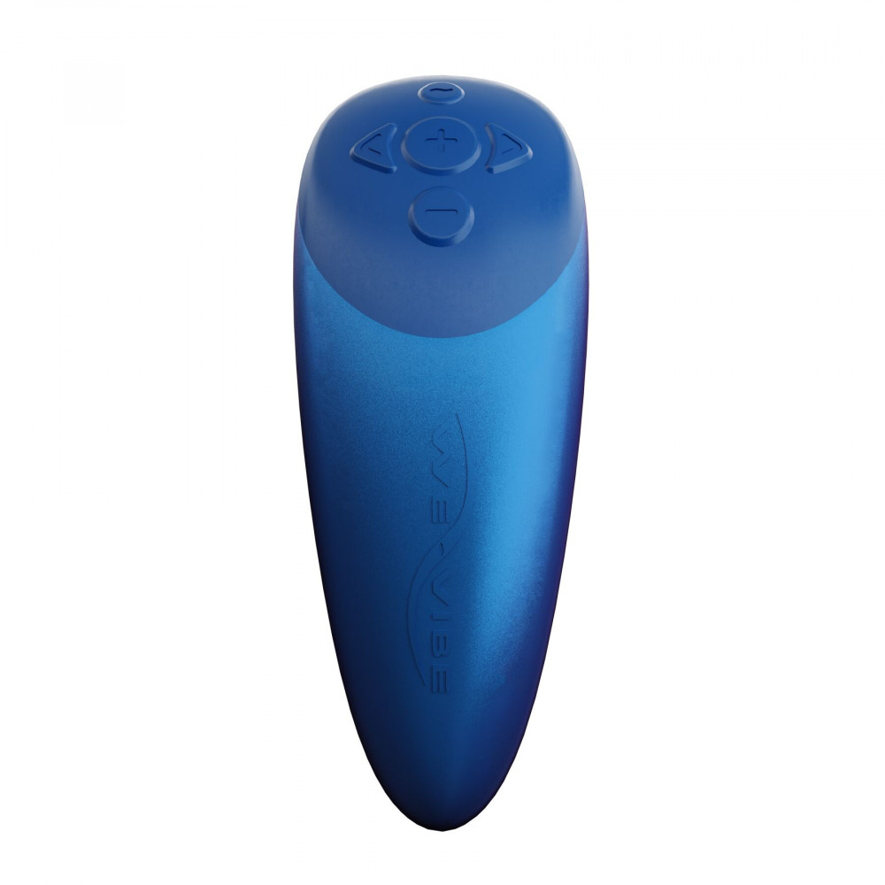 Вибраторы для пар - Смарт-вибратор для пар We-Vibe Chorus Cosmic Blue, сенсорное управление вибрациями сжатием пульта 7