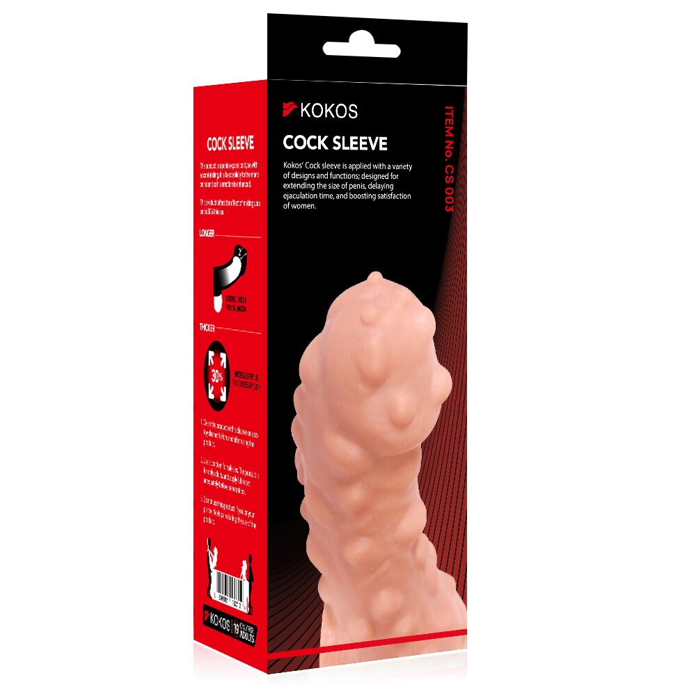 Насадки на член - Насадка на член Kokos Cock Sleeve CS 003 M 2