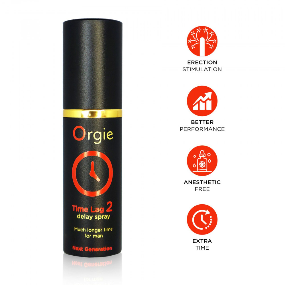 Мужские возбудители - Пролонгатор Orgie - Time Lag 2 Delay Spray (10 мл) 2