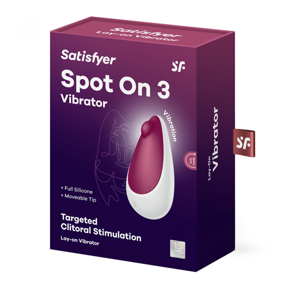 Клиторальный вибратор - Вибратор Satisfyer Spot On 3 Berry 4