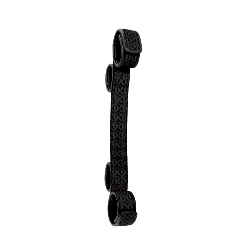 Наручники, веревки, бондажы, поножи - Система фиксации NS Novelties SINFUL SOFT SPREADER BAR BLACK 1