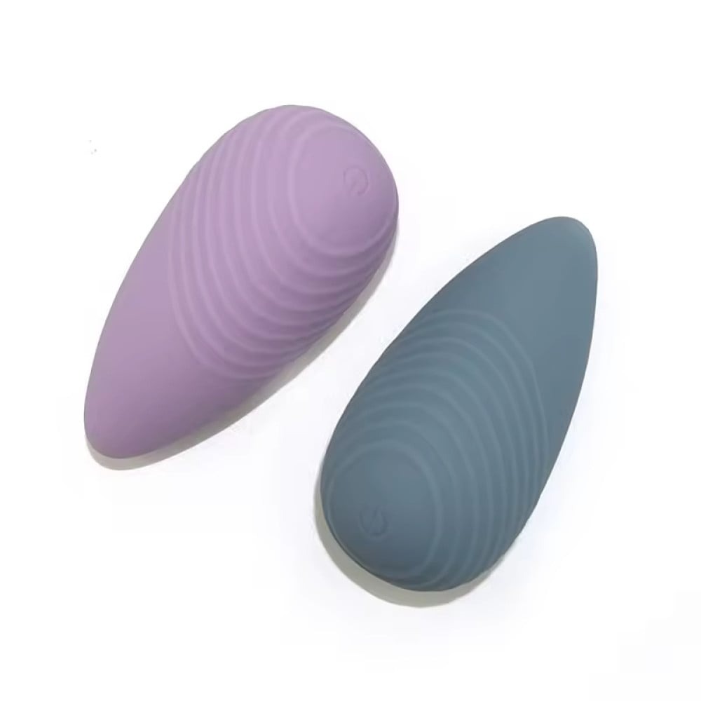 Секс игрушки - Вибратор для клитора с рельефом Sweet Em Velvet Lure, синий 2