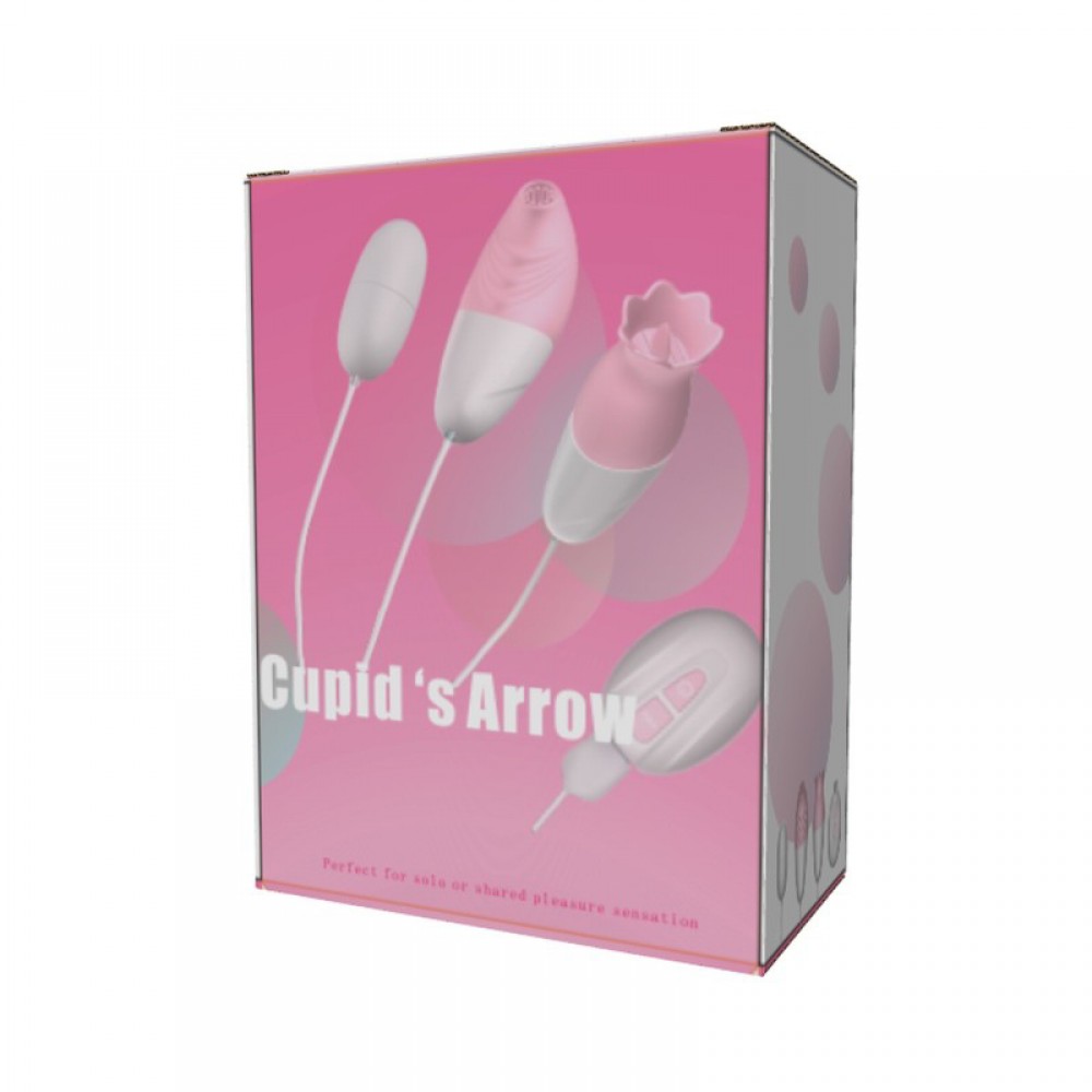 Вагинальные шарики - Виброяйцо 3 IN 1 Love eggs suits 7