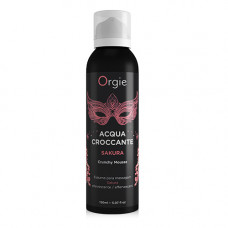 Шипучая увлажняющая пенка для массажа Acqua Crocante Аромат: сакура  Orgie (Бразилия-Португалия)