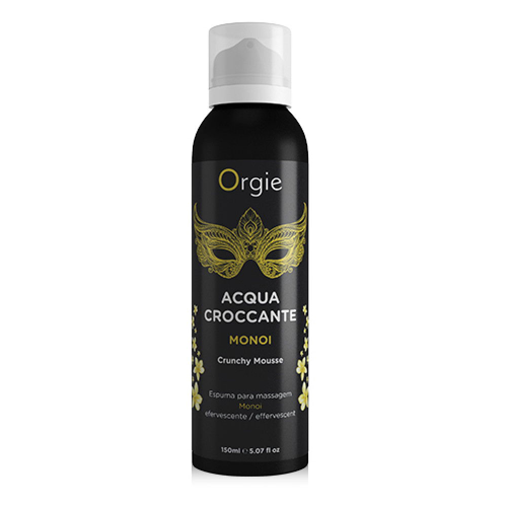  - Шипучая увлажняющая пенка для массажа Acqua Crocante Аромат: Моной с Таити  Orgie (Бразилия-Португалия)