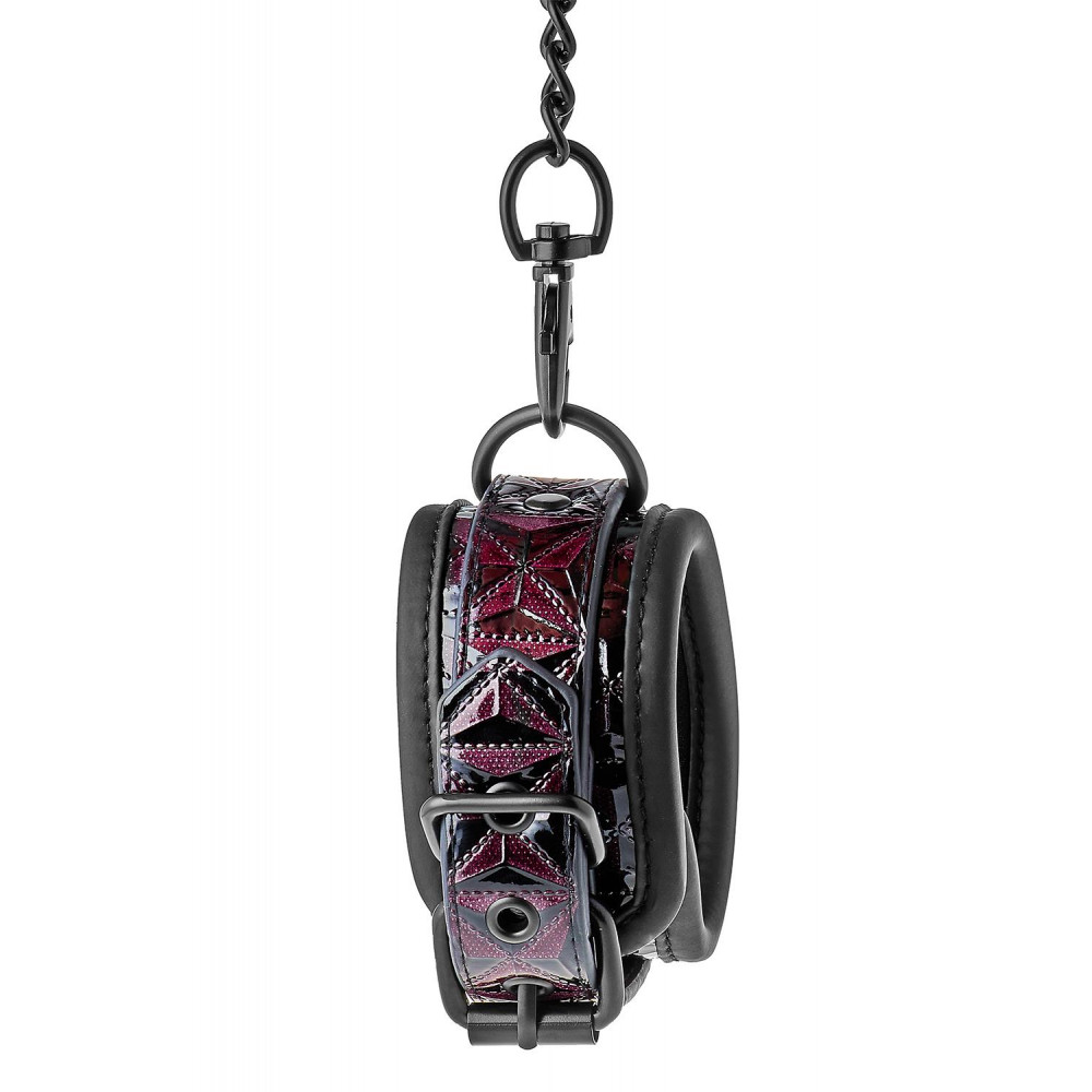 Наручники, веревки, бондажы, поножи - Оковы BLAZE ANKLE CUFF PURPLE 2