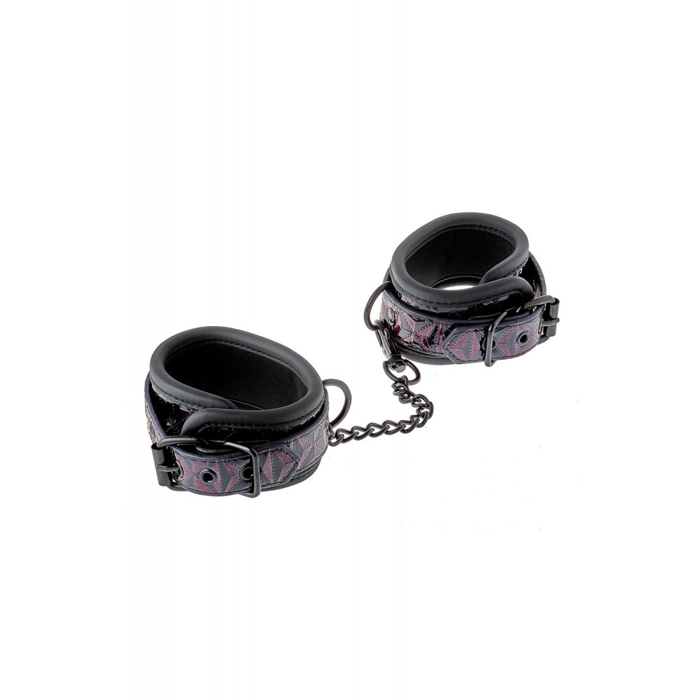 Наручники, веревки, бондажы, поножи - Оковы BLAZE ANKLE CUFF PURPLE 1