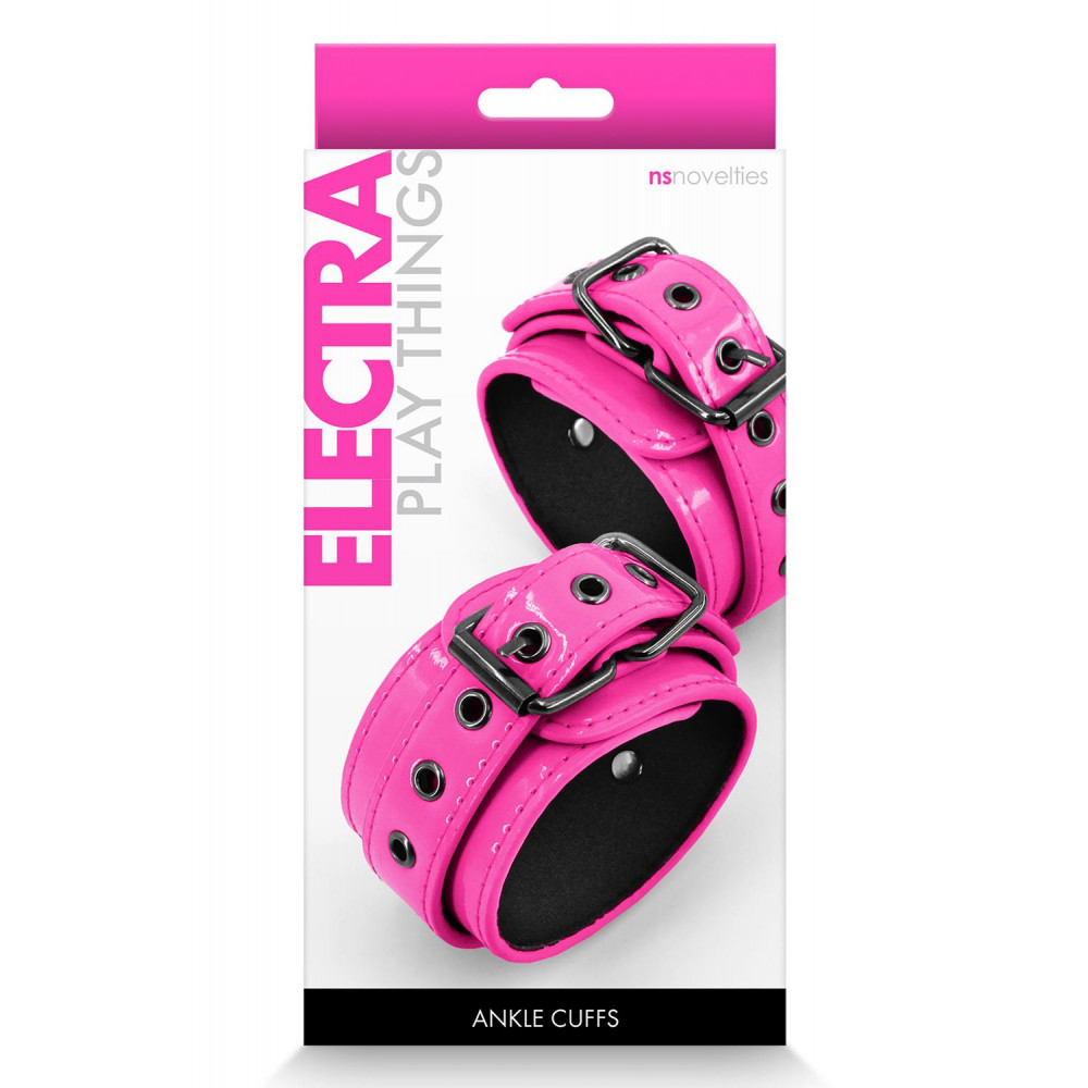 Секс игрушки - Оковы NS Novelties ELECTRA WRIST CUFFS PINK 1