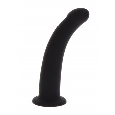 Фаллоимитатор страпон Taboom Strap-On Dong Large черного цвета, 16 см х 3.8 см