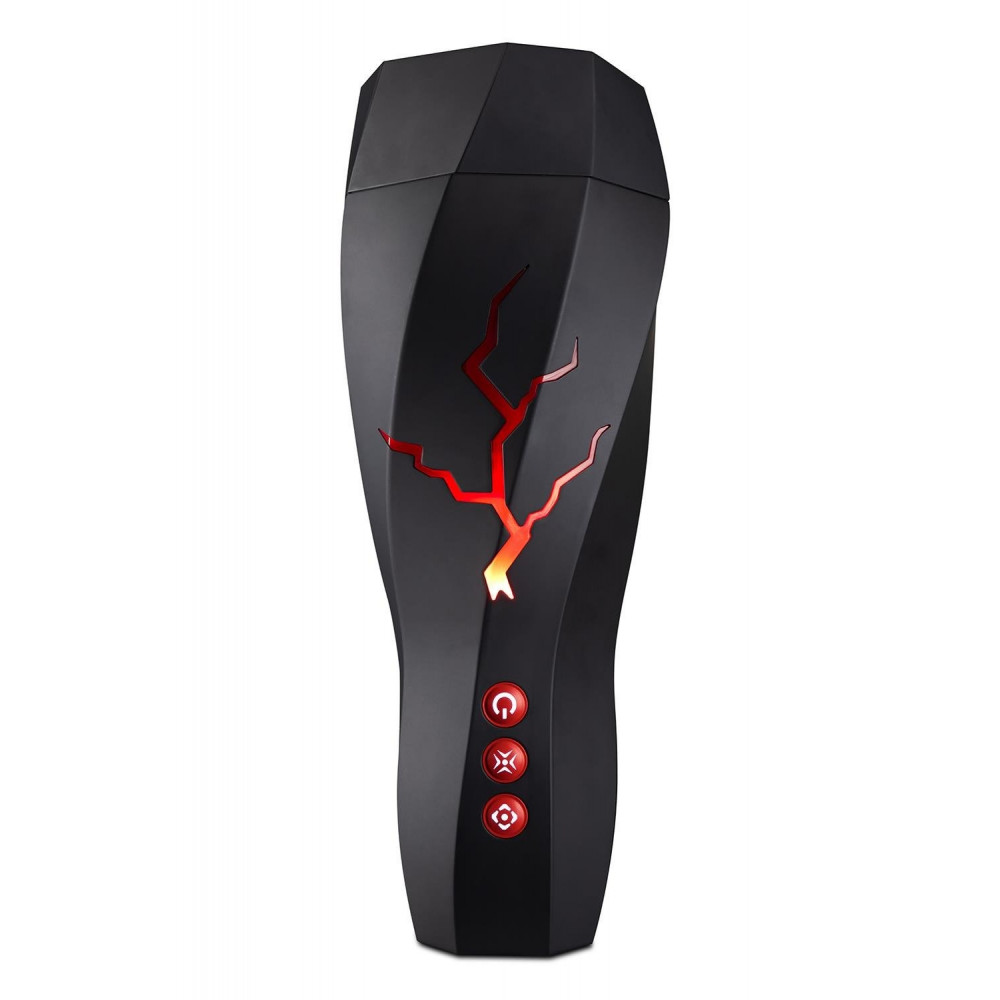 Секс игрушки - Мастурбатор с вакуумным эффектом Blush M For Men Storm в черной колбе 3