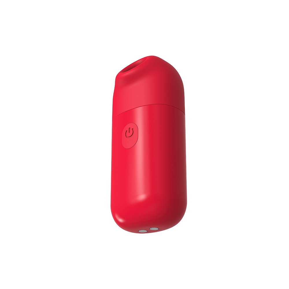 Секс игрушки - Мини вибратор Chisa 69 ECSTASY Marker Pen с вакуумной стимуляцией клитора, красный 5