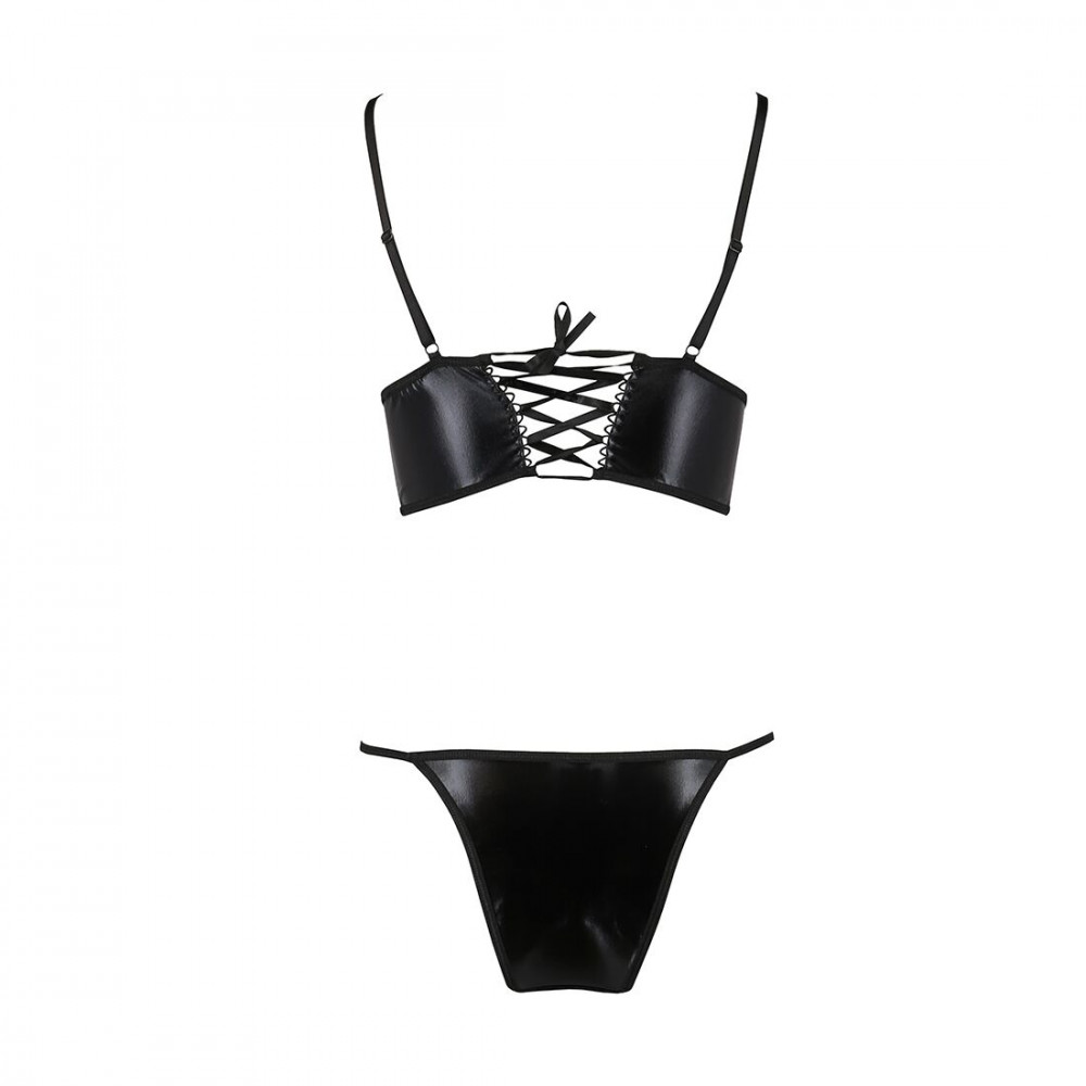 Эротические комплекты - Комплект ASUNA SET black XXL/XXXL Passion 1