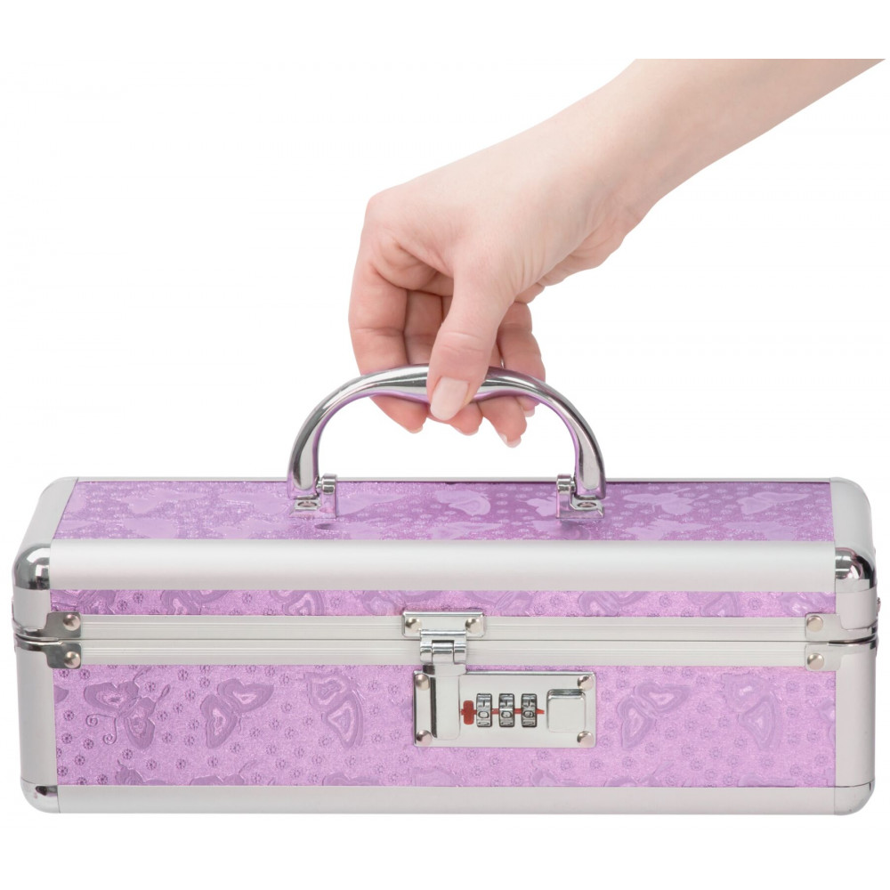 - Кейс для хранения секс-игрушек BMS Factory - The Toy Chest Lokable Vibrator Case с кодовым замком 2
