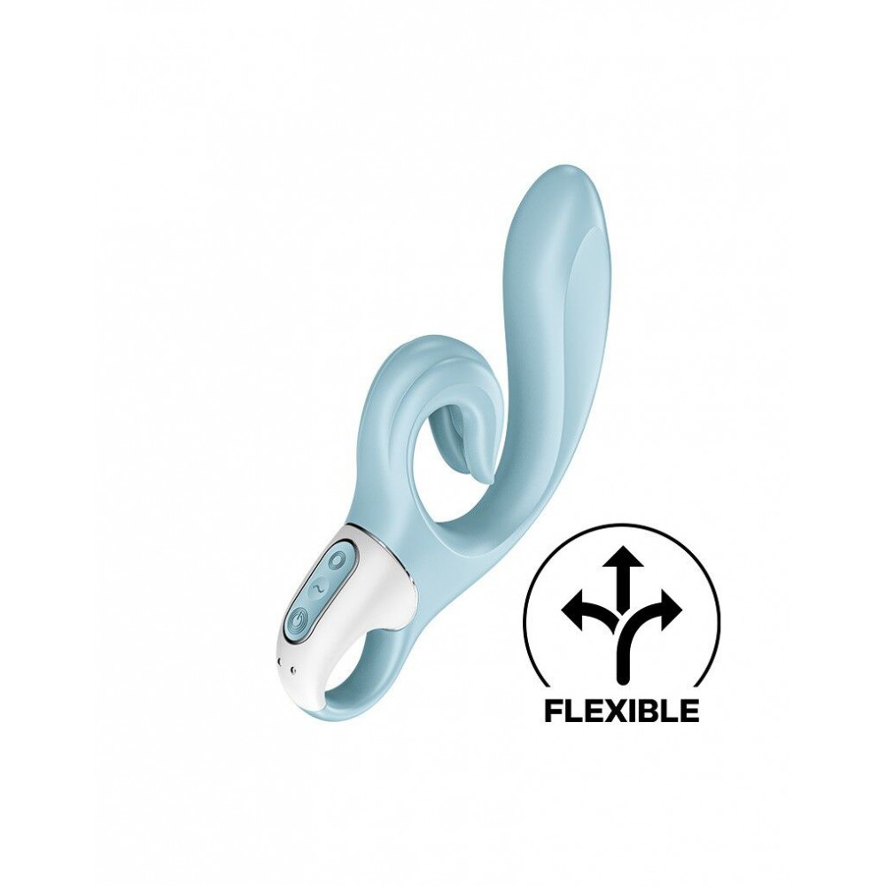 Вибратор-кролик - Вибратор-кролик Satisfyer Love Me Blue