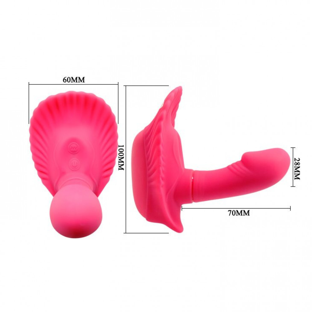 Вибратор - Стимулятор клитора PRETTY LOVE - FANCY CLAMSHELL , BI-014368W 6