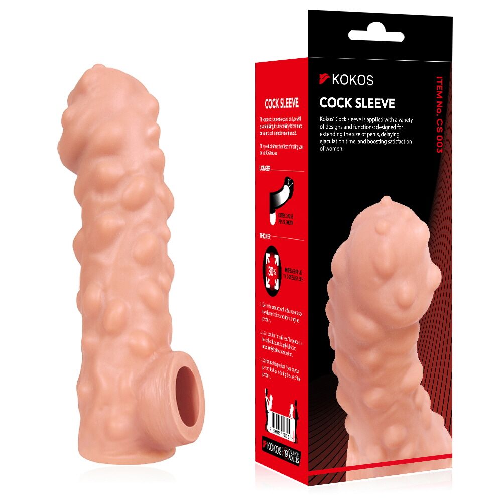 Насадки на член - Насадка на член Kokos Cock Sleeve CS 003 L