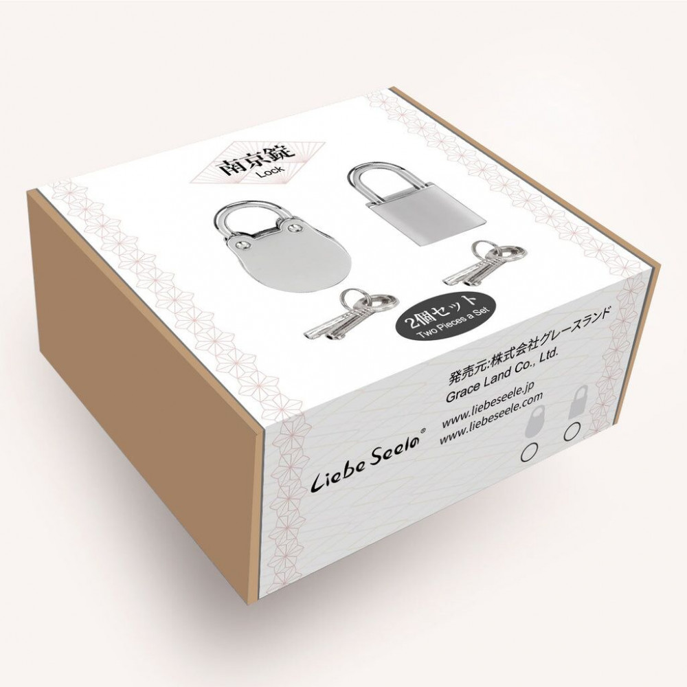 Наручники, веревки, бондажы, поножи - Замочек Liebe Seele Frog Shape Padlock Silver (2 шт) 1