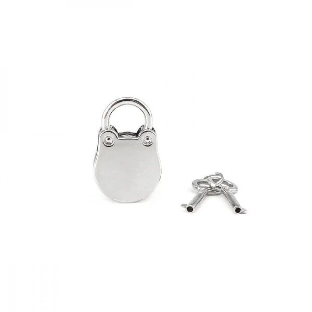 Наручники, веревки, бондажы, поножи - Замочек Liebe Seele Frog Shape Padlock Silver (2 шт)