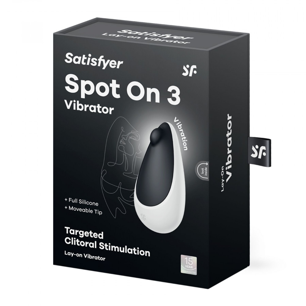 Клиторальный вибратор - Вибратор Satisfyer Spot On 3 Black 4