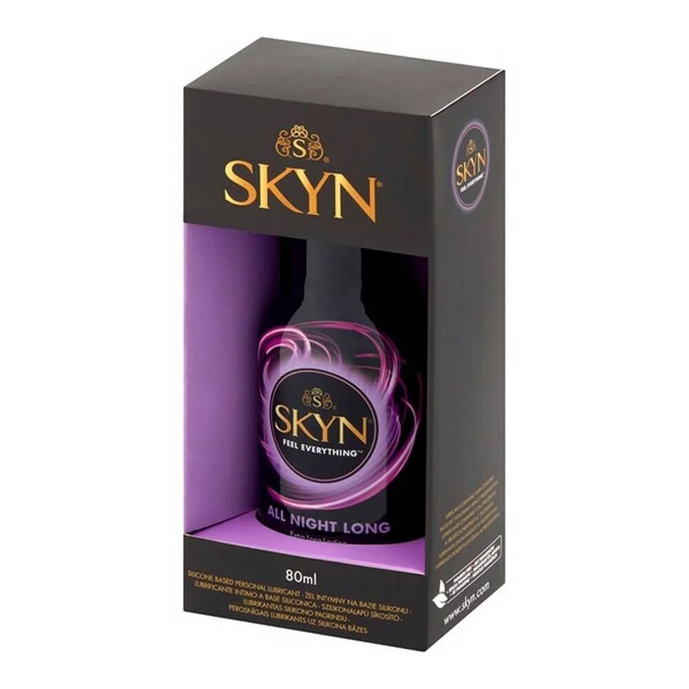 Смазки на силиконовой основе - Лубрикант на силиконовой основе SKYN All Night Long 80 мл 1