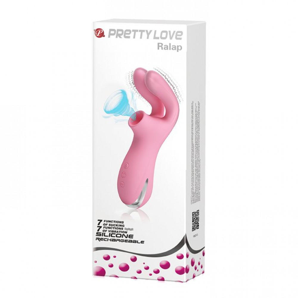 Вибратор - Вакуумный вибратор Pretty Love - Ralap, BI-014601-1