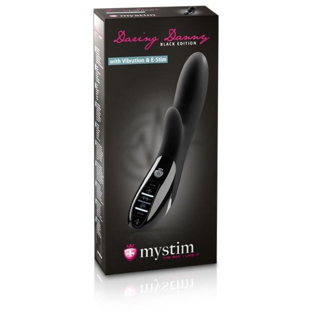 Электростимуляторы - Вибратор с электростимуляцией Mystim Daring Danny eStim 1