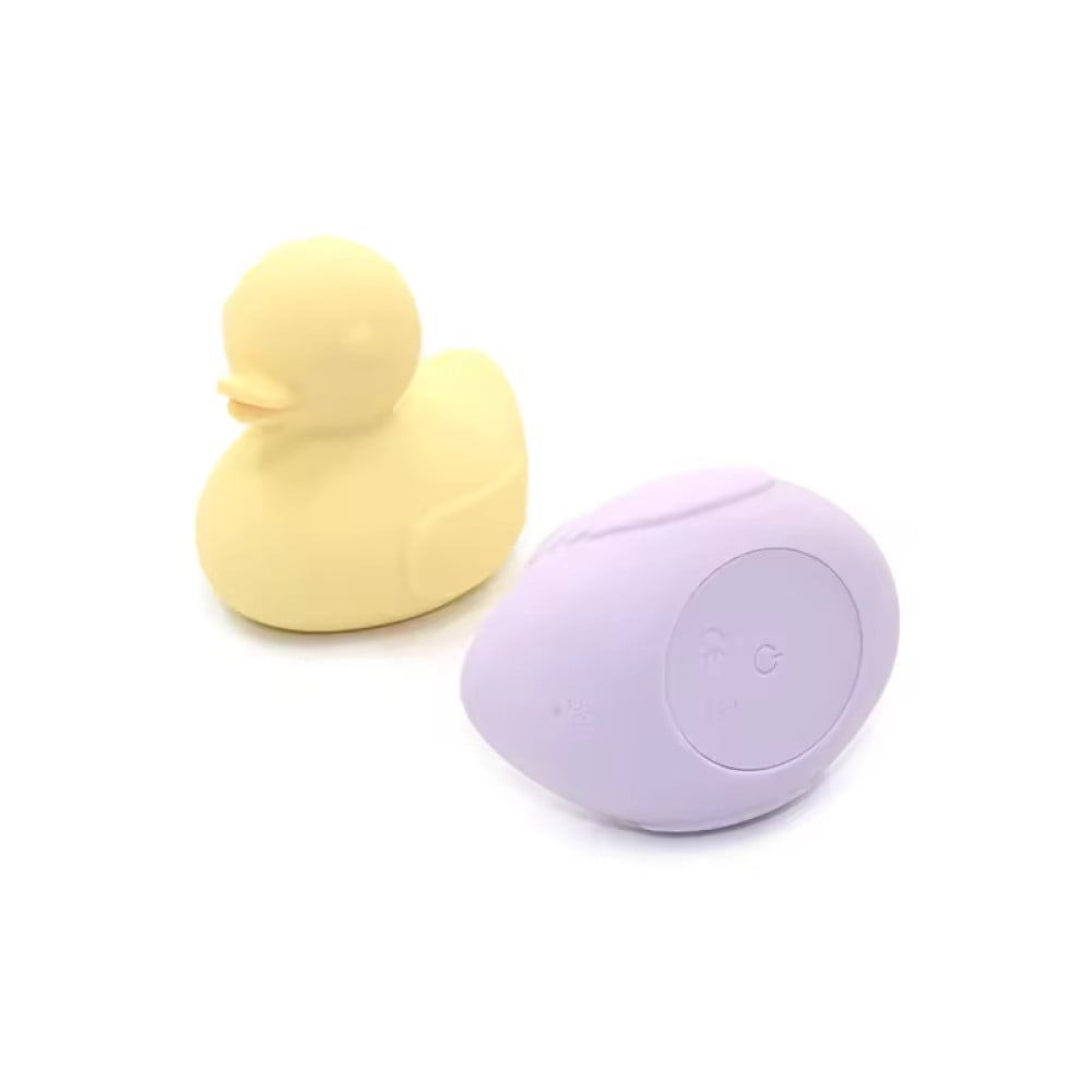 Секс игрушки - Вибратор для клитора в виде уточки Sweet Em, силиконовый, лавандовый 4