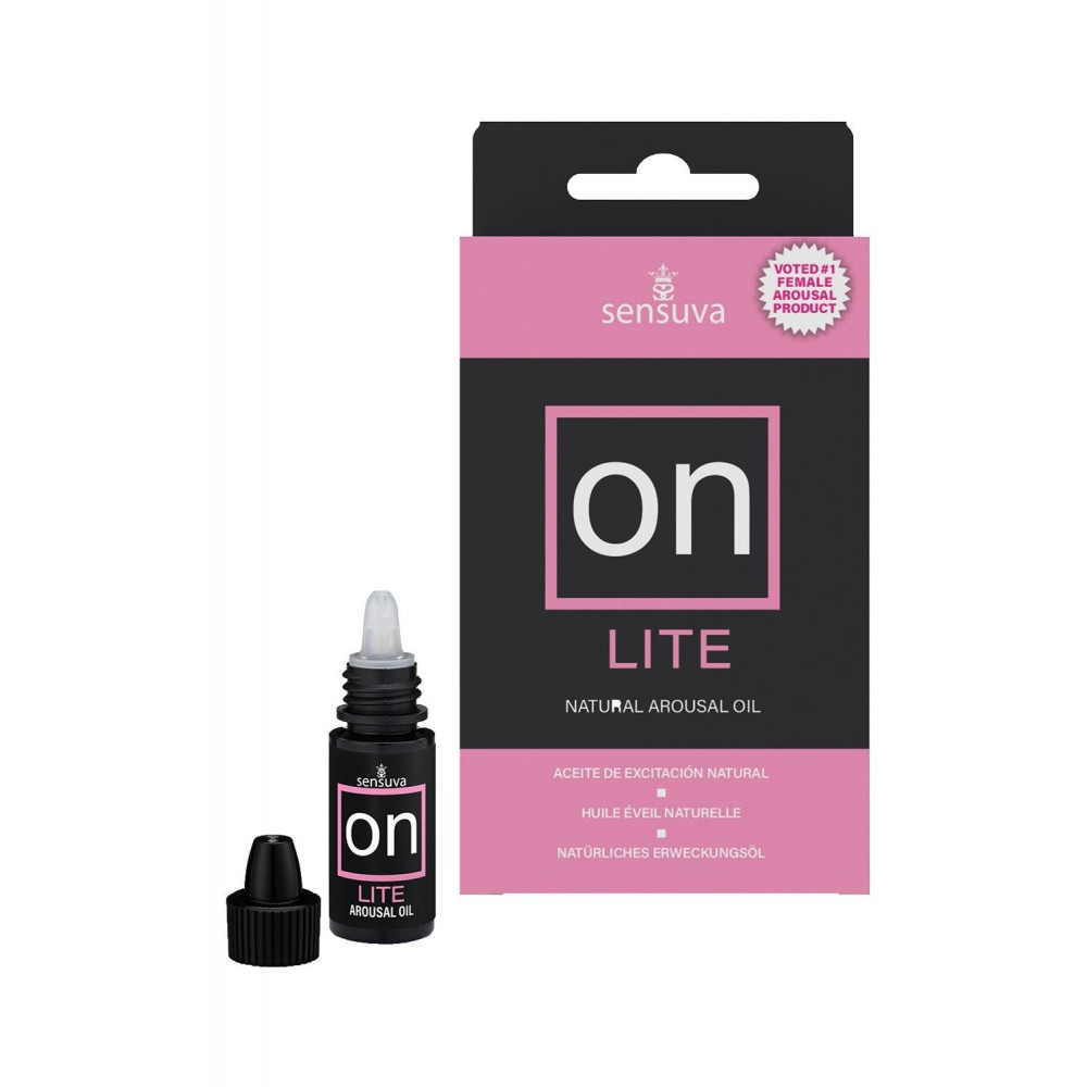 Лубриканты - Жидкий вибратор Sensuva On LITE Arousal Oil, 5 мл 1