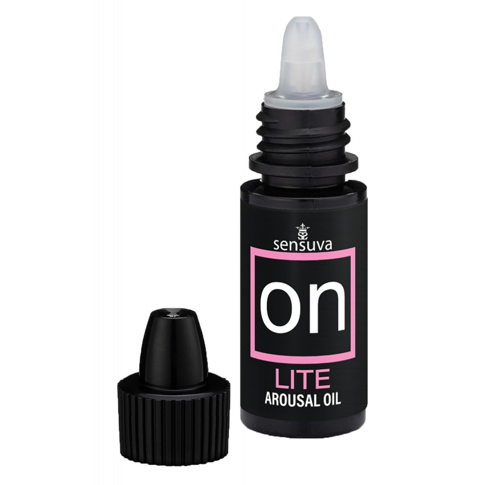 Лубриканты - Жидкий вибратор Sensuva On LITE Arousal Oil, 5 мл 3
