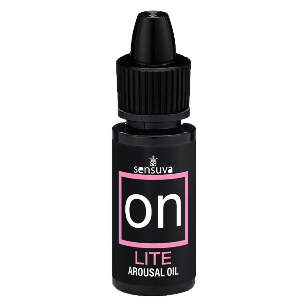 Лубриканты - Жидкий вибратор Sensuva On LITE Arousal Oil, 5 мл 2