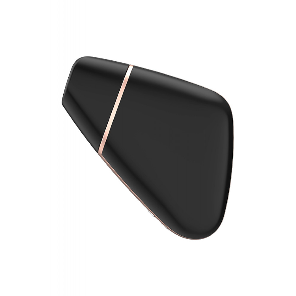 Клиторальный вибратор - Вакуумный стимулятор клитора SATISFYER LOVE TRIANGLE BLACK 2