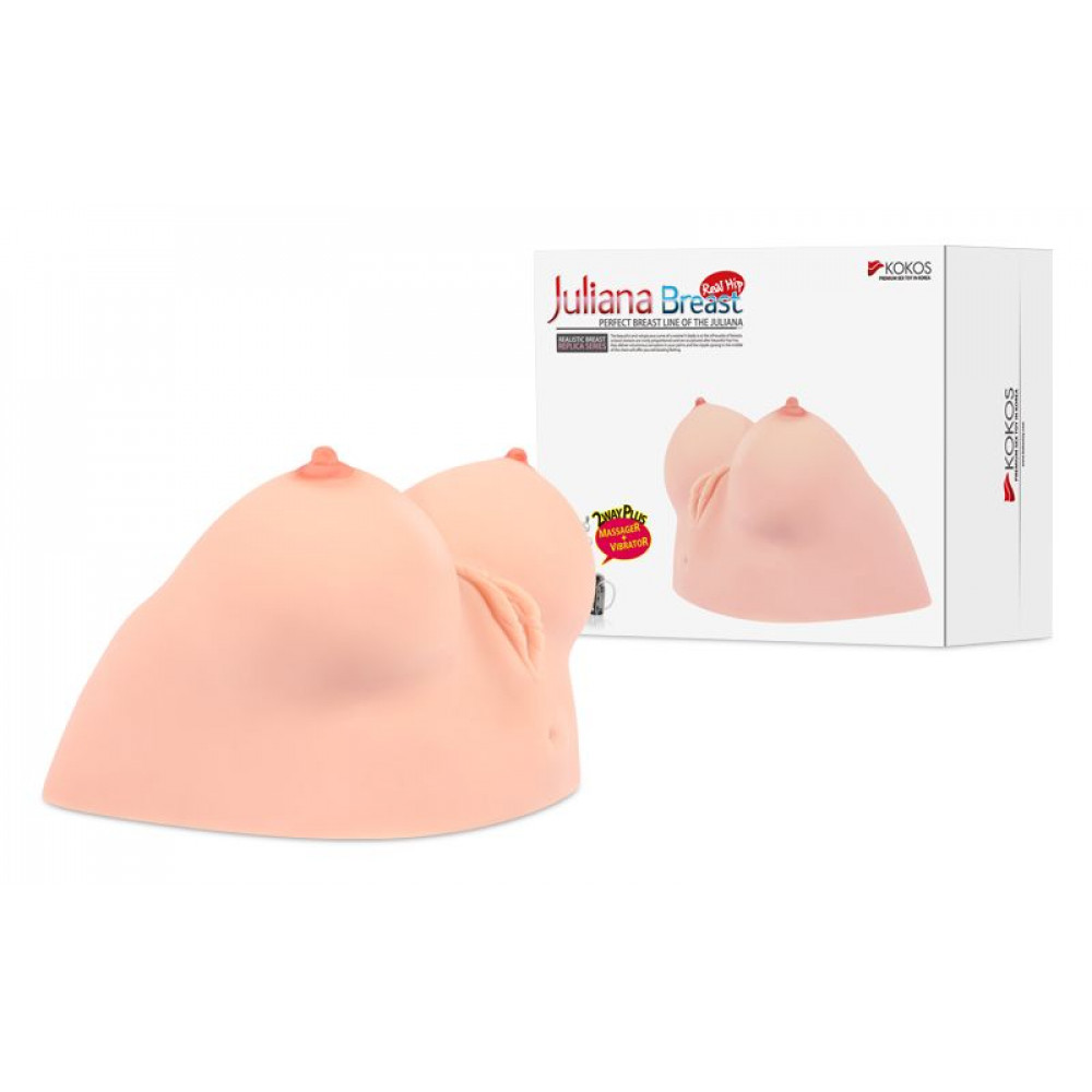 Мастурбатор - Мастурбатор в виде груди Kokos Juliana Breast 2