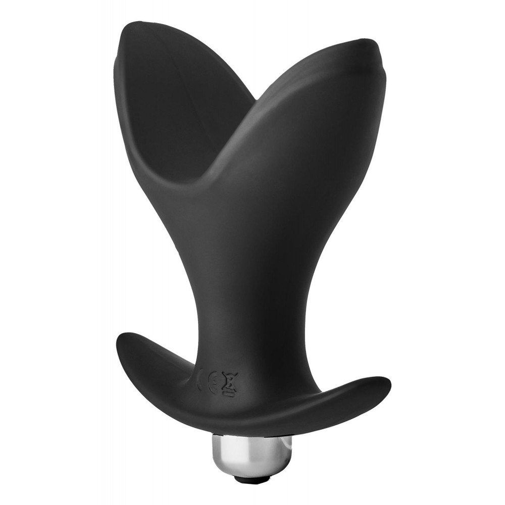 Секс игрушки - Анальная пробка с вибрацией FANTASSTIC VIBRATING ANAL ANCHOR PLUG BLACK 2