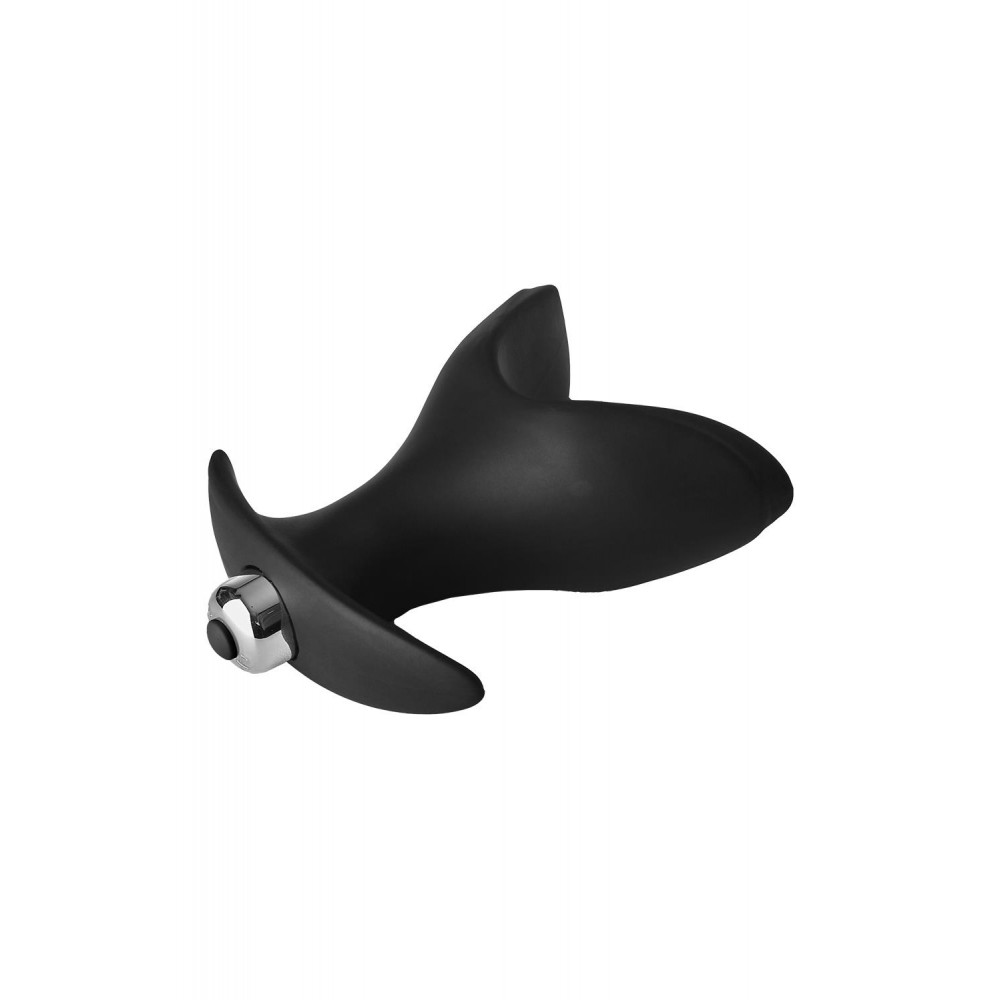 Секс игрушки - Анальная пробка с вибрацией FANTASSTIC VIBRATING ANAL ANCHOR PLUG BLACK 4