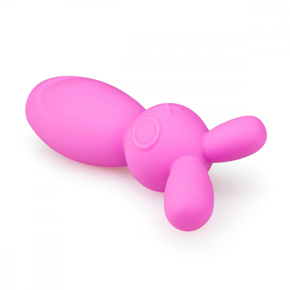 Клиторальный вибратор - ET103PNK Мини-вибратор для клитора Vibrating Mini Bunny, 8 см х 2 см 1